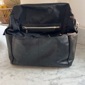 Beis Black Diaper Bag